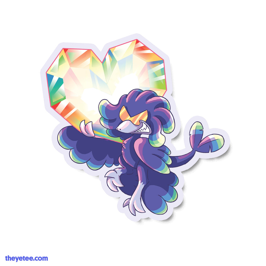 Joy Heart Jumbo Sticker | Joy Heart Jumbo Sticker