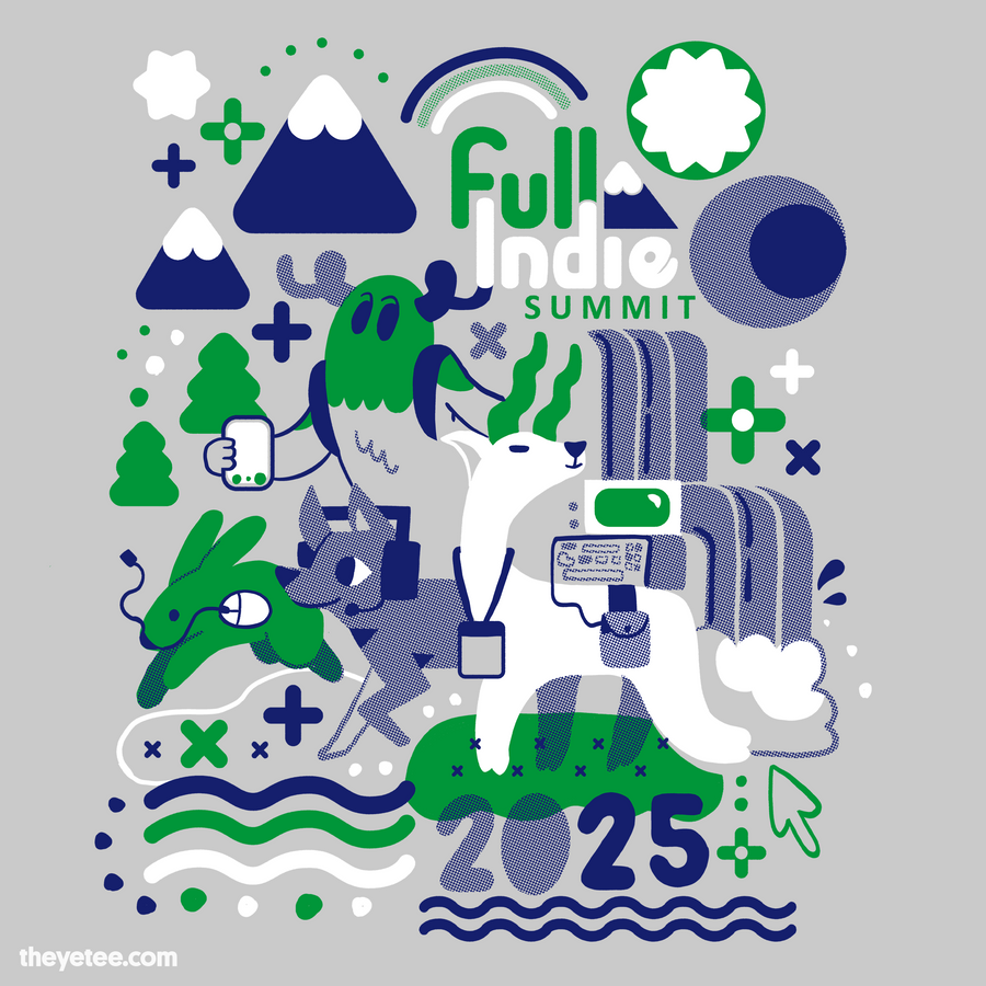 Full Indie Summit 2025 - Attendee Tee