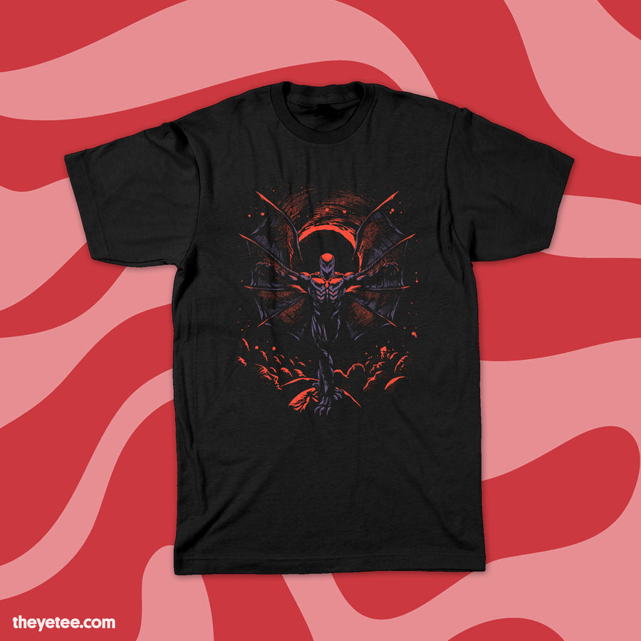 The Crimson Angel of the Eclipse