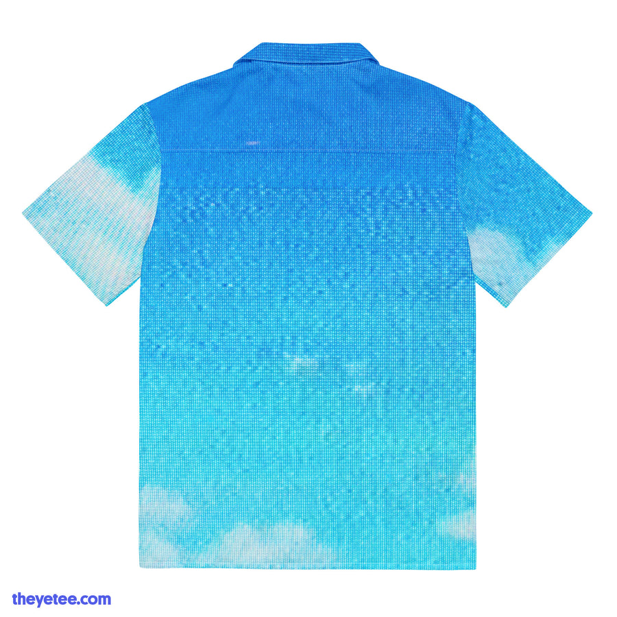 Blue Sky VHS Button Up Shirt