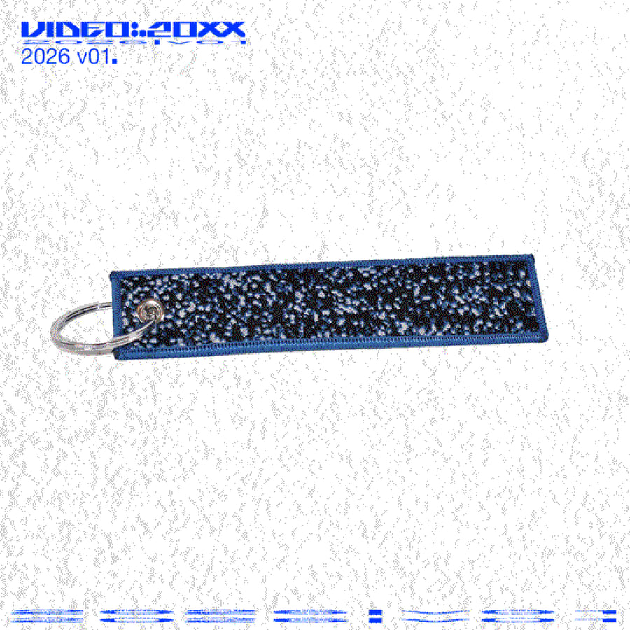 Flight Tag Bideo Tape Keychain | Flight Tag Bideo Tape Keychain