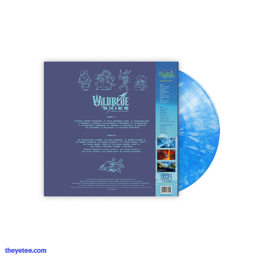 Wild Blue Skies (Original Soundtrack) 12" LP