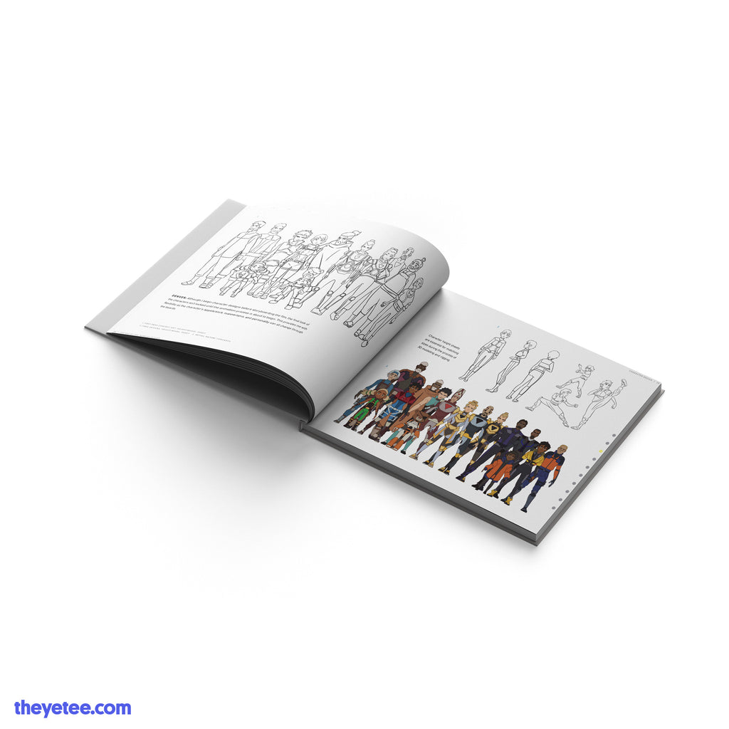 The Worlds Divide Art Book | The Yetee