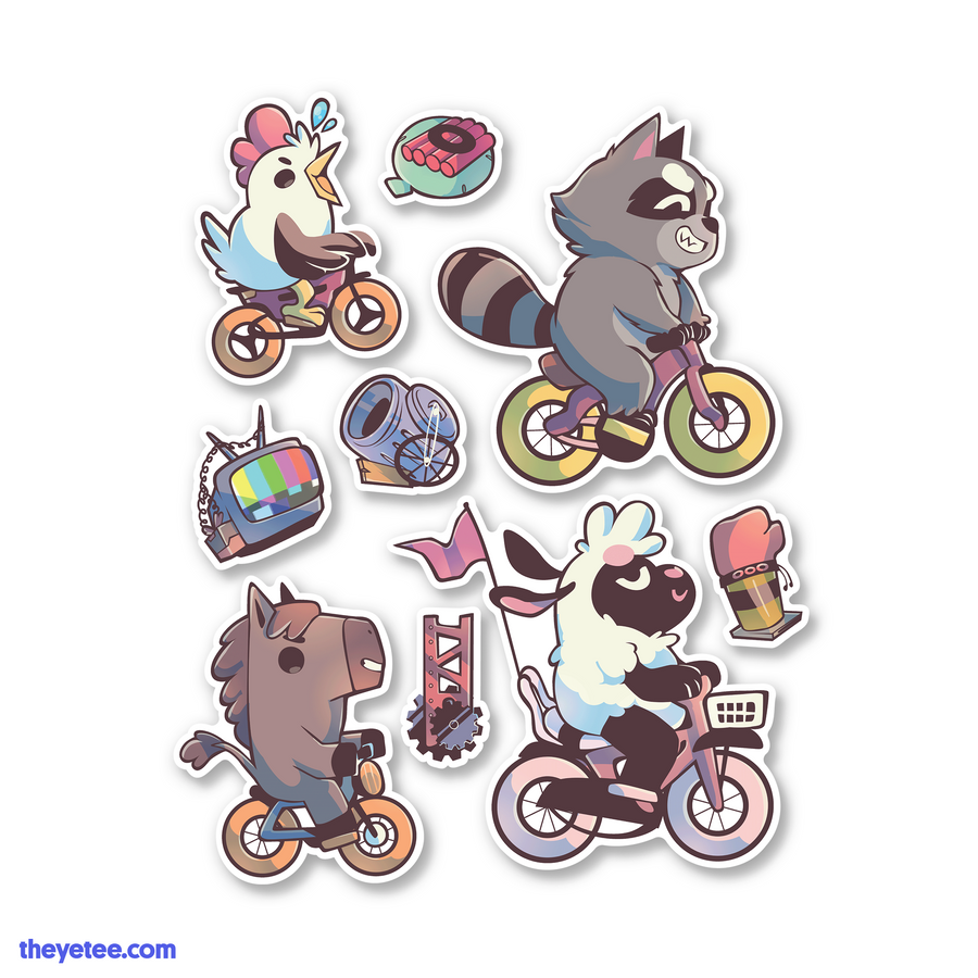 Bike Decals | The Yetee