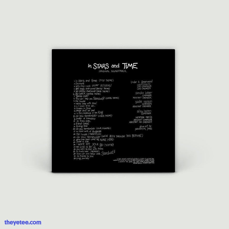 In Stars and Time (Original Soundtrack) 2XLP (Superjumbo Records Variant) | In Stars and Time (Original Soundtrack) 2XLP (Superjumbo Records Variant)