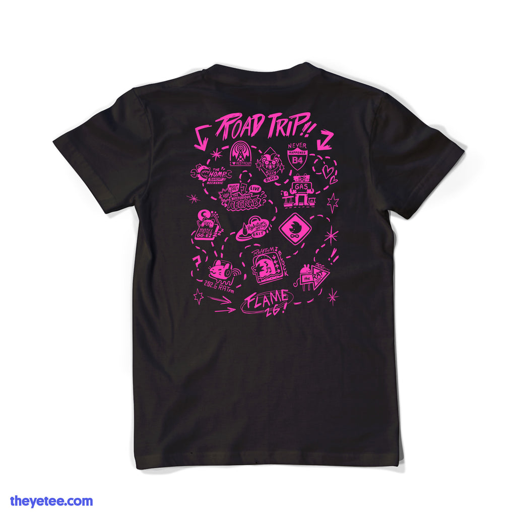 Flame Fatales 2026 Event AUX CABLE Tee | The Yetee
