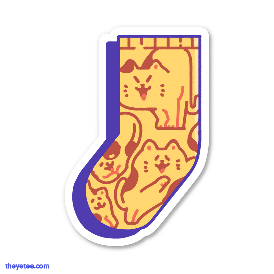 Christmas Cat Stocking | Christmas Cat Stocking