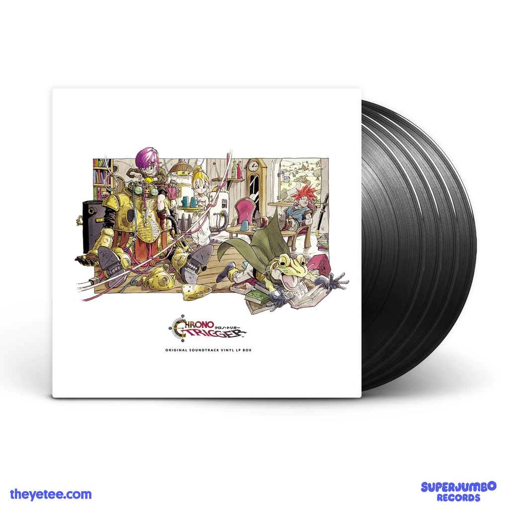 CHRONO TRIGGER Original Soundtrack (Vinyl LP Box) | The Yetee CHRONO TRIGGER Original Soundtrack (Vinyl LP Box) | The Yetee