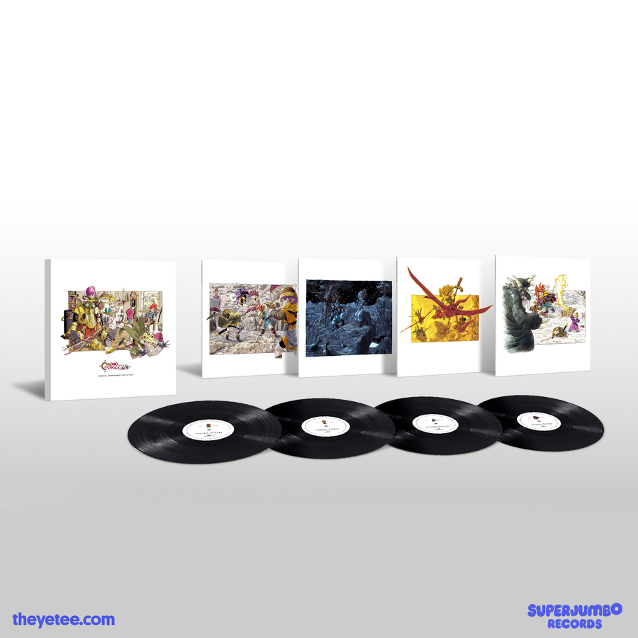 CHRONO TRIGGER Original Soundtrack (Vinyl LP Box) | The Yetee CHRONO TRIGGER Original Soundtrack (Vinyl LP Box) | The Yetee