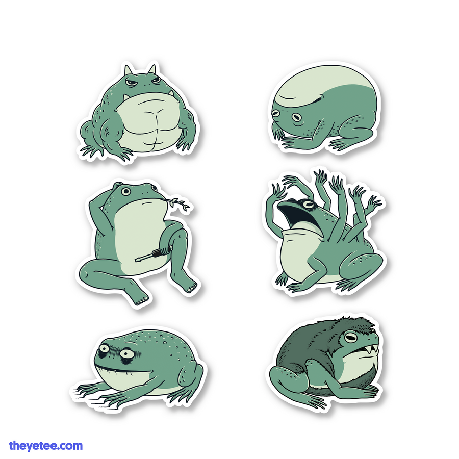 Creepy Frogs Volume 1