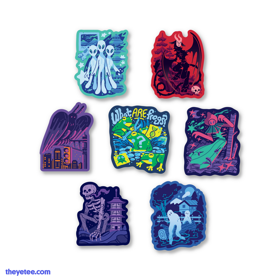 Cryptid Sticker Pack | Cryptid Sticker Pack