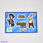 The Ghost of Glamping Sticker Sheet - The Ghost of Glamping Sticker Sheet