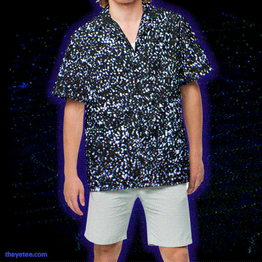 CRT Fuzz Button Up Shirt