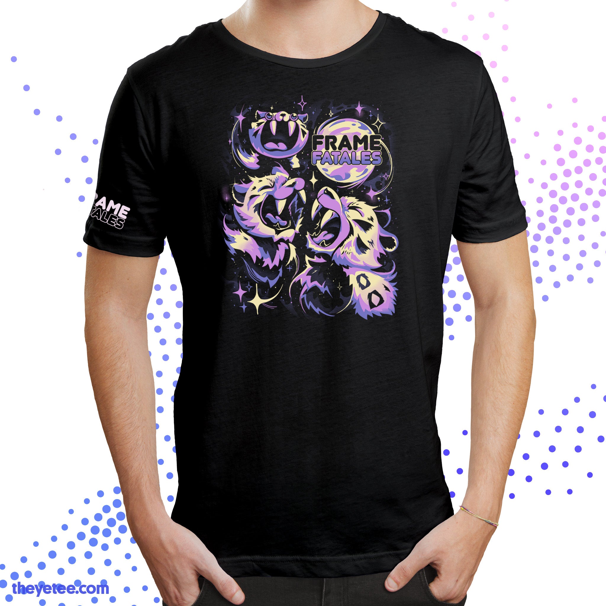 Three Faith Moon Tee | The Yetee