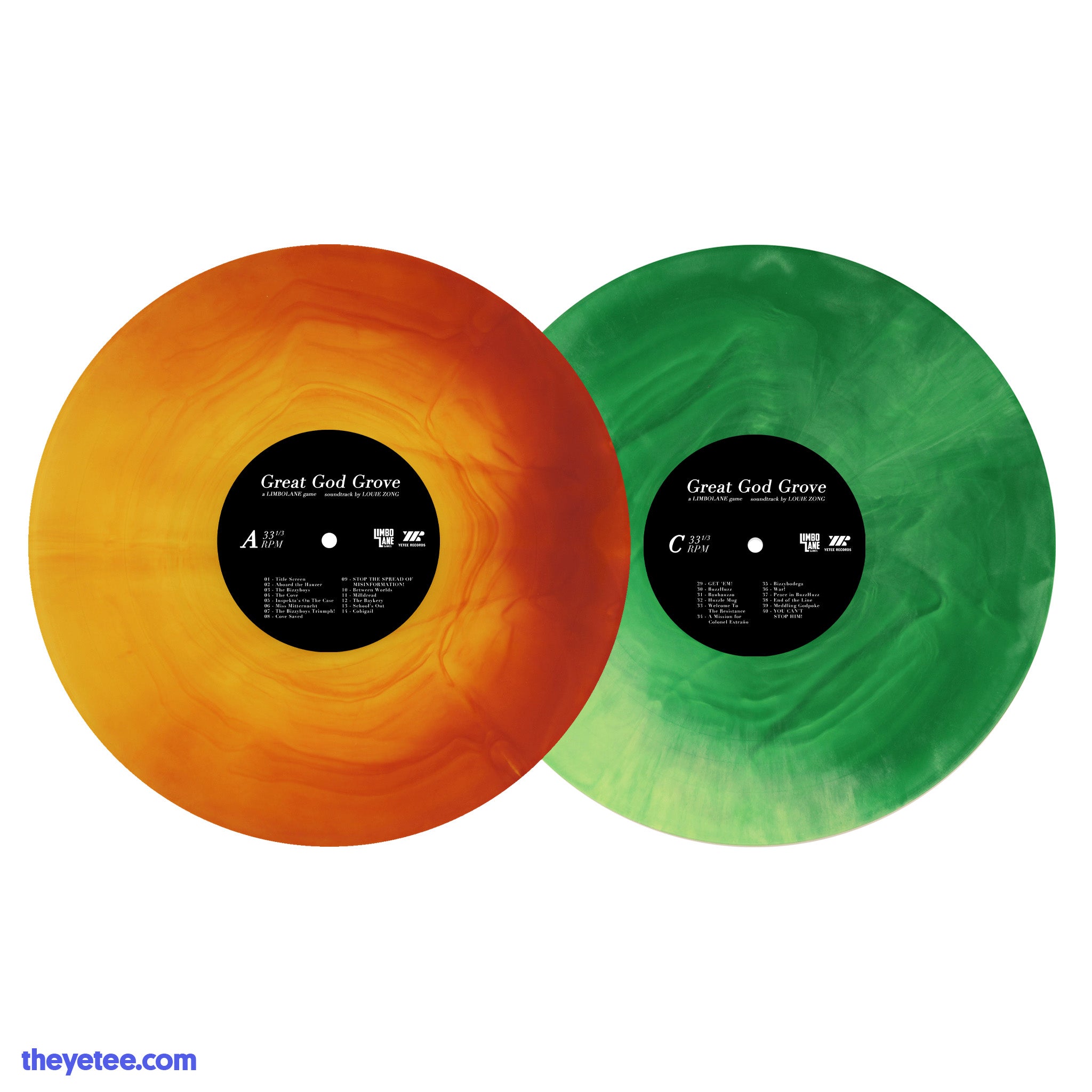 Great God Grove (Original Soundtrack) 2XLP | The Yetee