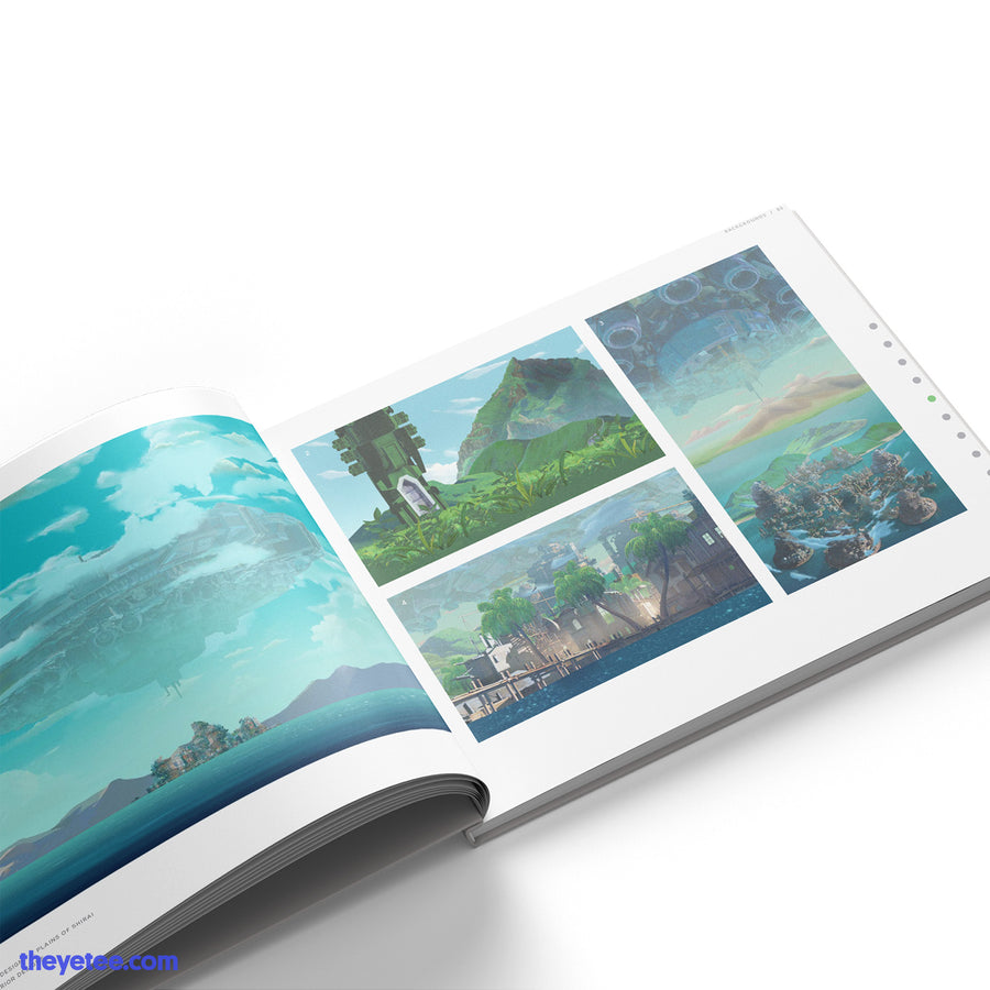 The Worlds Divide Art Book