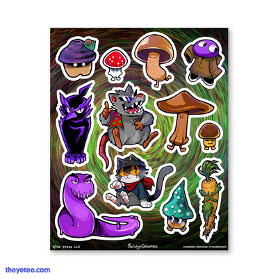 Everhood 2 Character Sticker Sheet