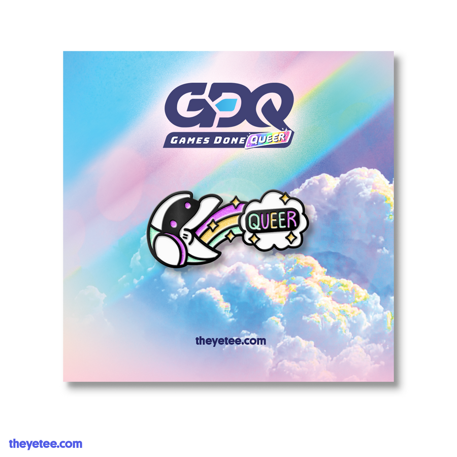 GDQueer Rainbow Pin