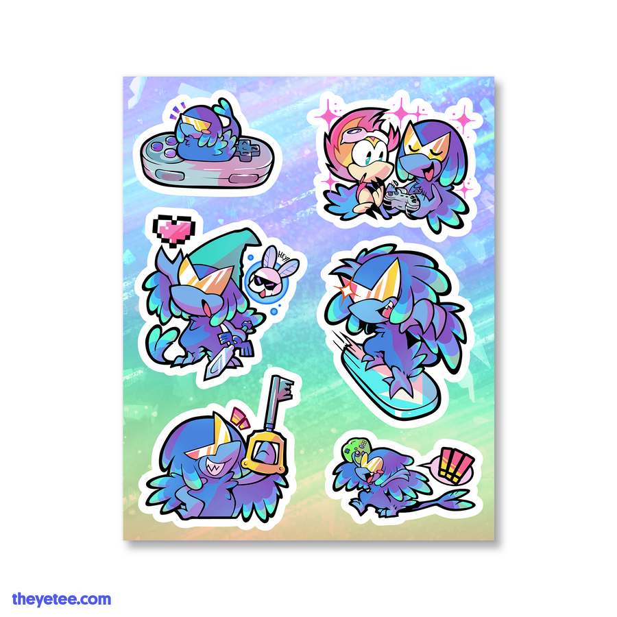 Back to Black 2026 Sticker Sheet | Back to Black 2026 Sticker Sheet