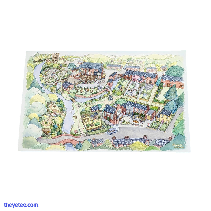 Village Print