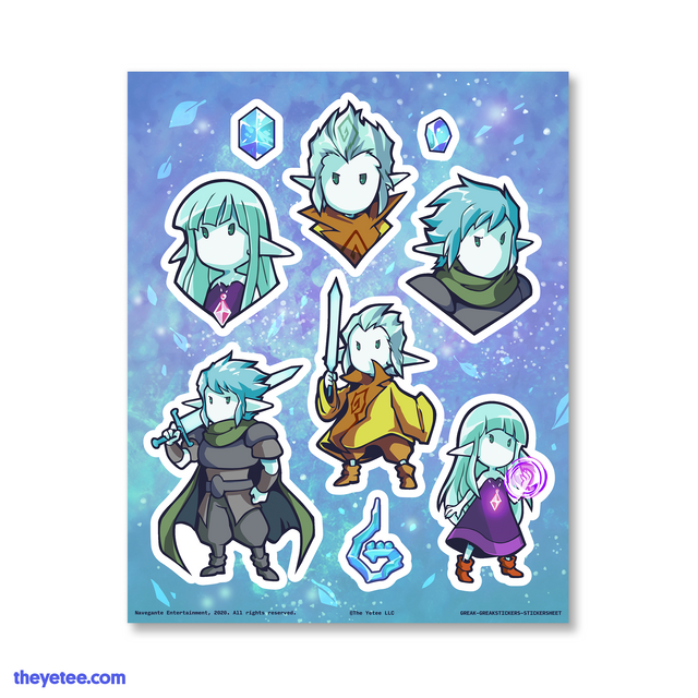 Greak Sticker Sheet - Greak Sticker Sheet