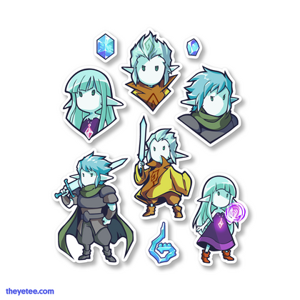 Greak Sticker Sheet