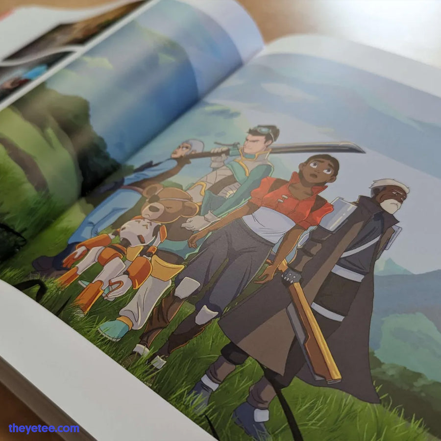 The Worlds Divide Art Book