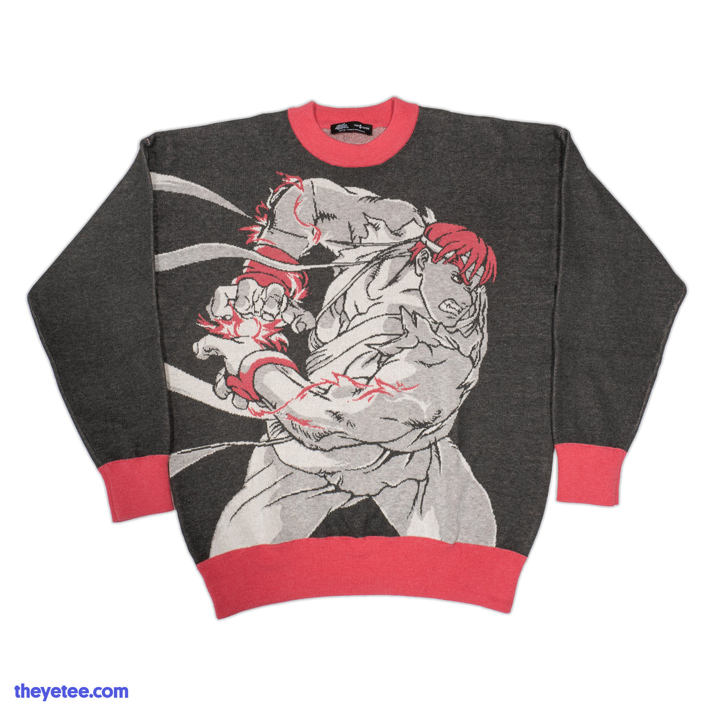Hadoken Knit Sweater | The Yetee