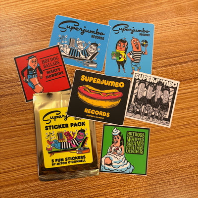 Superjumbo Records Sticker Pack