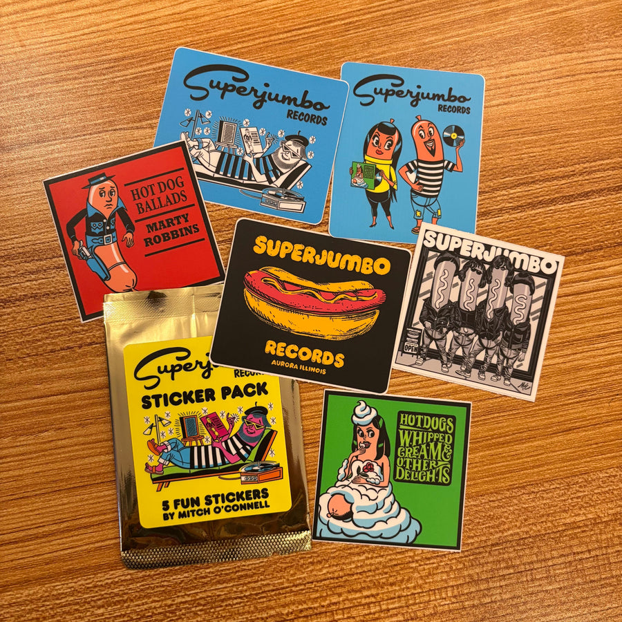 Superjumbo Records Sticker Pack