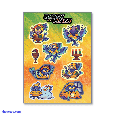Joy-ous Kwanzaa Sticker Sheet