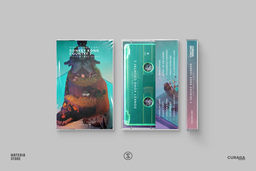 Video Game LoFi: Donkey Kong Country 2: Diddy's Kong Quest (Cassette Tape)