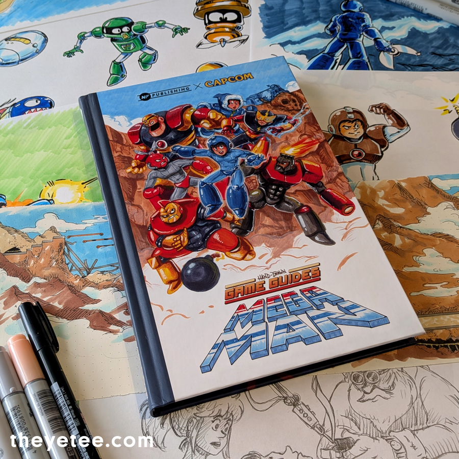 Hand-Drawn Game Guides: Mega Man | Hand-Drawn Game Guides: Mega Man