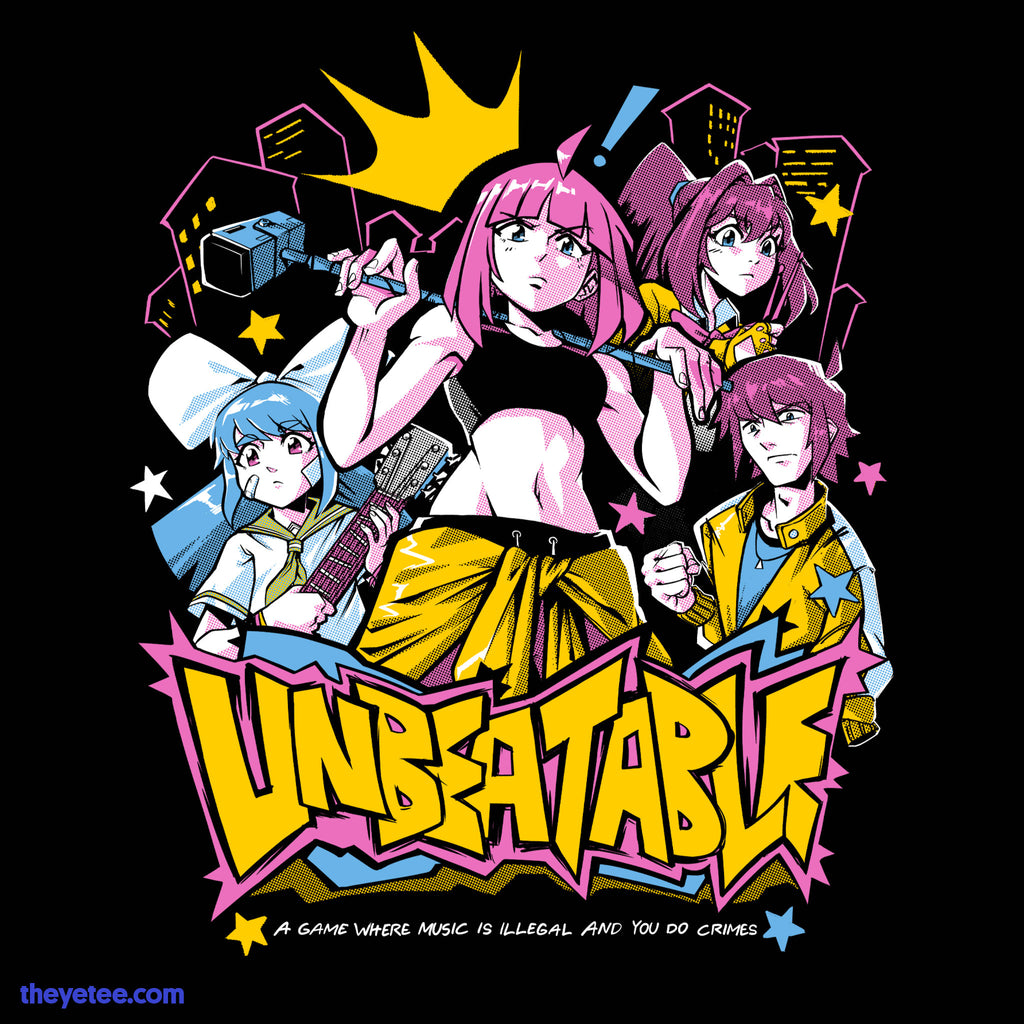 A Tee Where Music is Illegal | The Yetee