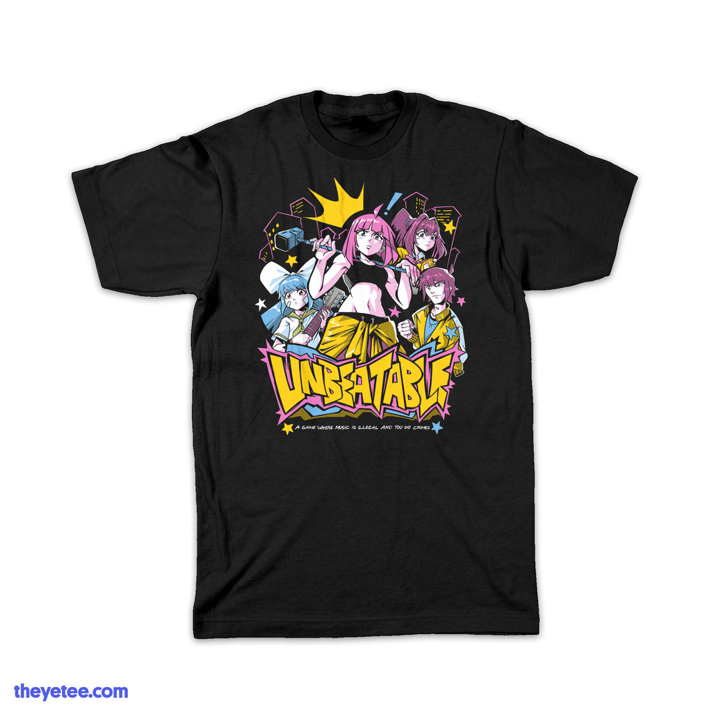 A Tee Where Music is Illegal | The Yetee