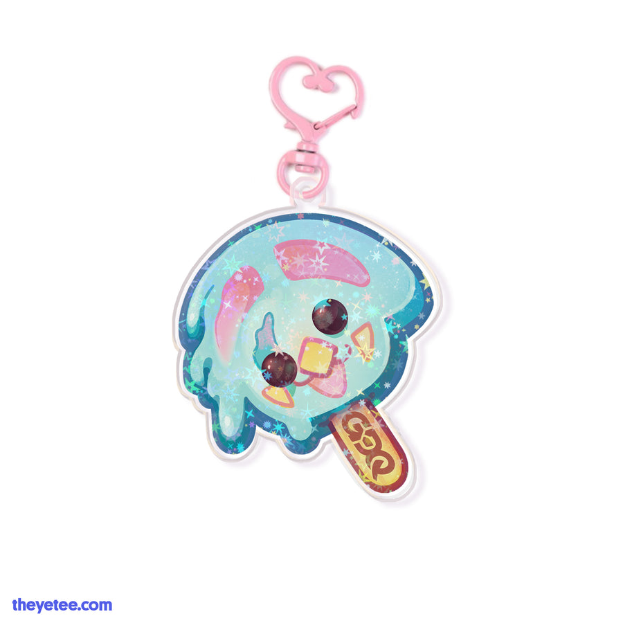 Melting Coop Keychain