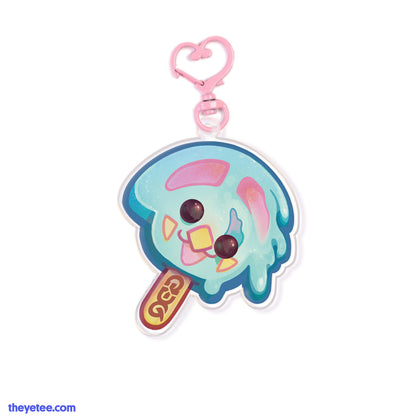 Melting Coop Keychain