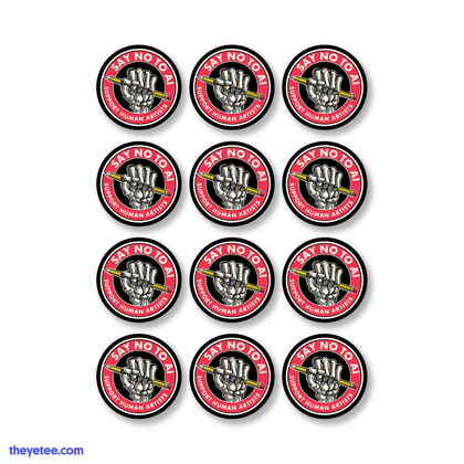No AI Sticker Sheet