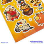 Octopia Sticker Sheet - Octopia Sticker Sheet