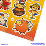 Octopia Sticker Sheet - Octopia Sticker Sheet