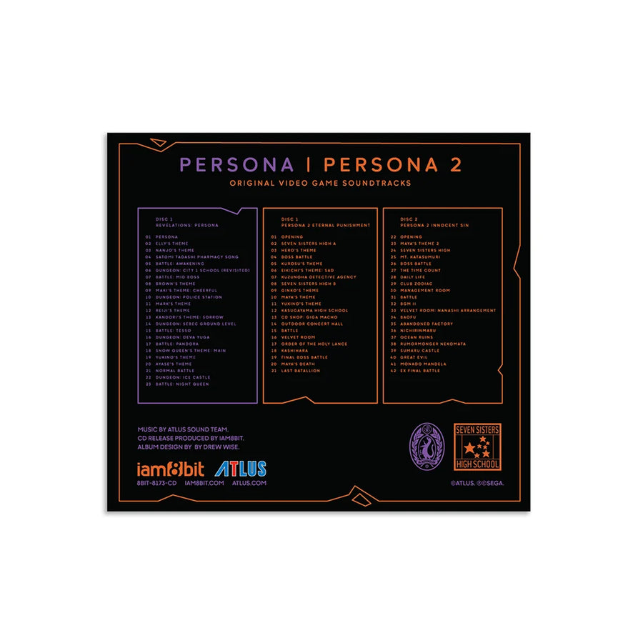 Persona 1 & 2 (2xCD Soundtrack)