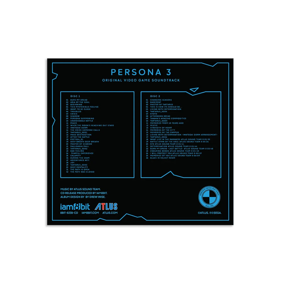 Persona 3 (2xCD Soundtrack)