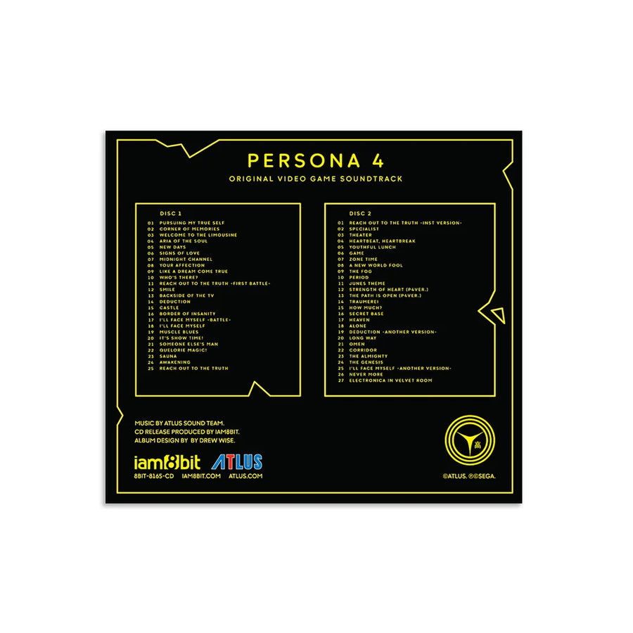 Persona 4 (2xCD Soundtrack)