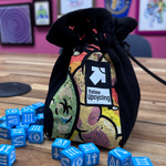 Upcycling Patchwork Dice Bag - Upcycling Patchwork Dice Bag