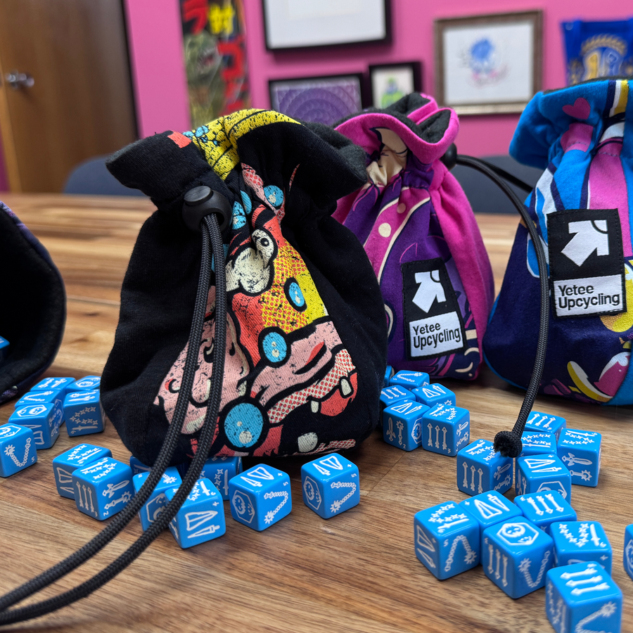 Upcycling Patchwork Dice Bag