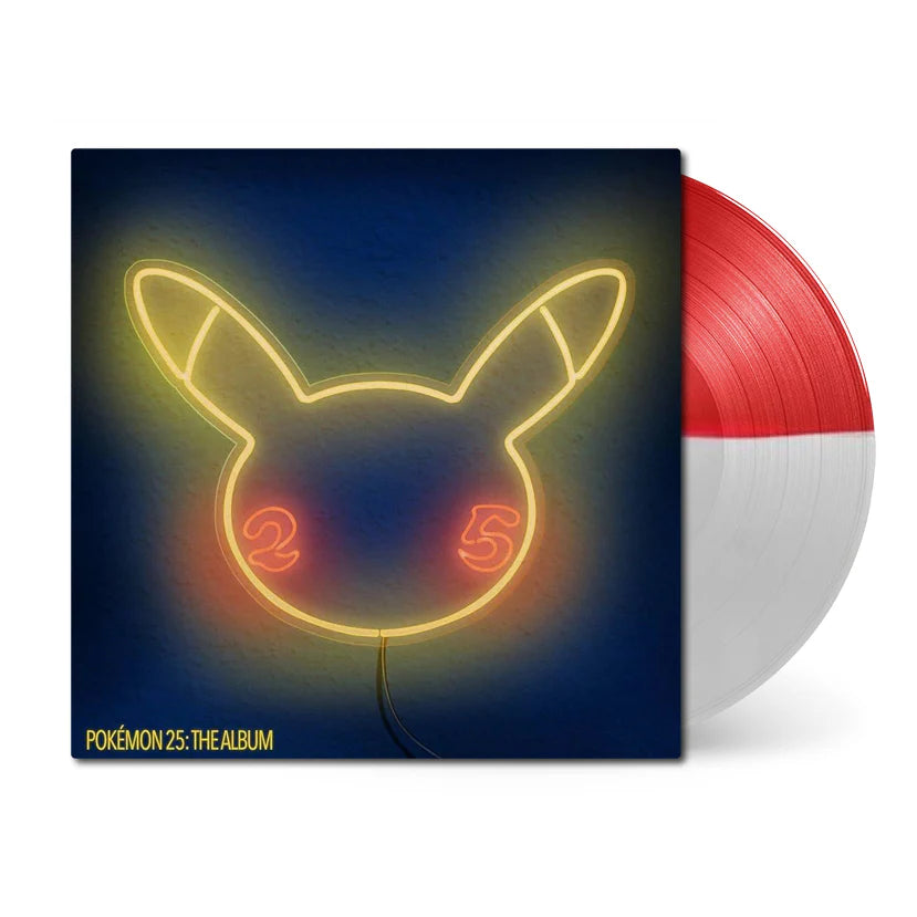Pokemon 25 - The Album (Red/White Split Vinyl) | The Yetee