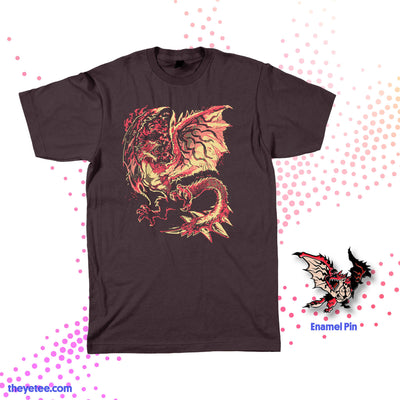 Rathalos Pin & Tee Bundle