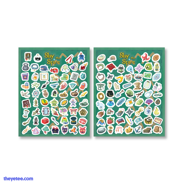 Relic Sticker Sheets - Relic Sticker Sheets