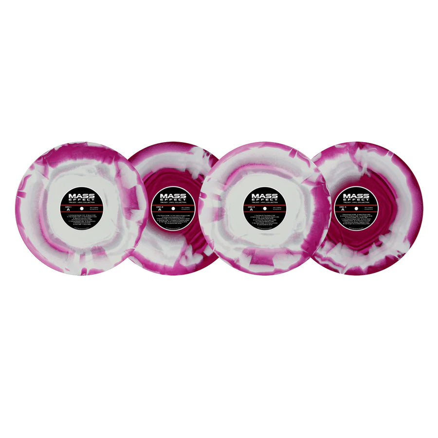Mass Effect Trilogy: Vinyl Collection (4LP Transparent Purple & White Vinyl)