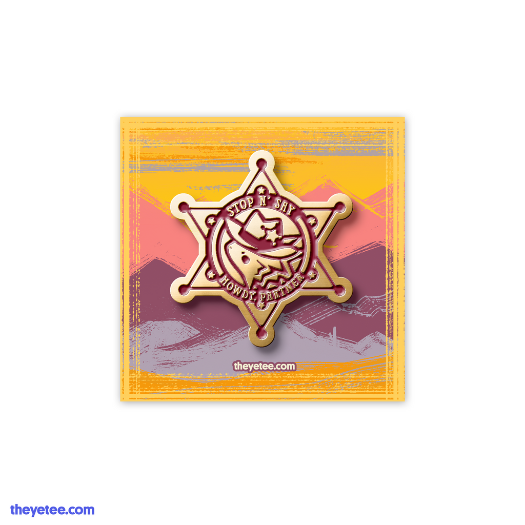 Howdy Pin | The Yetee